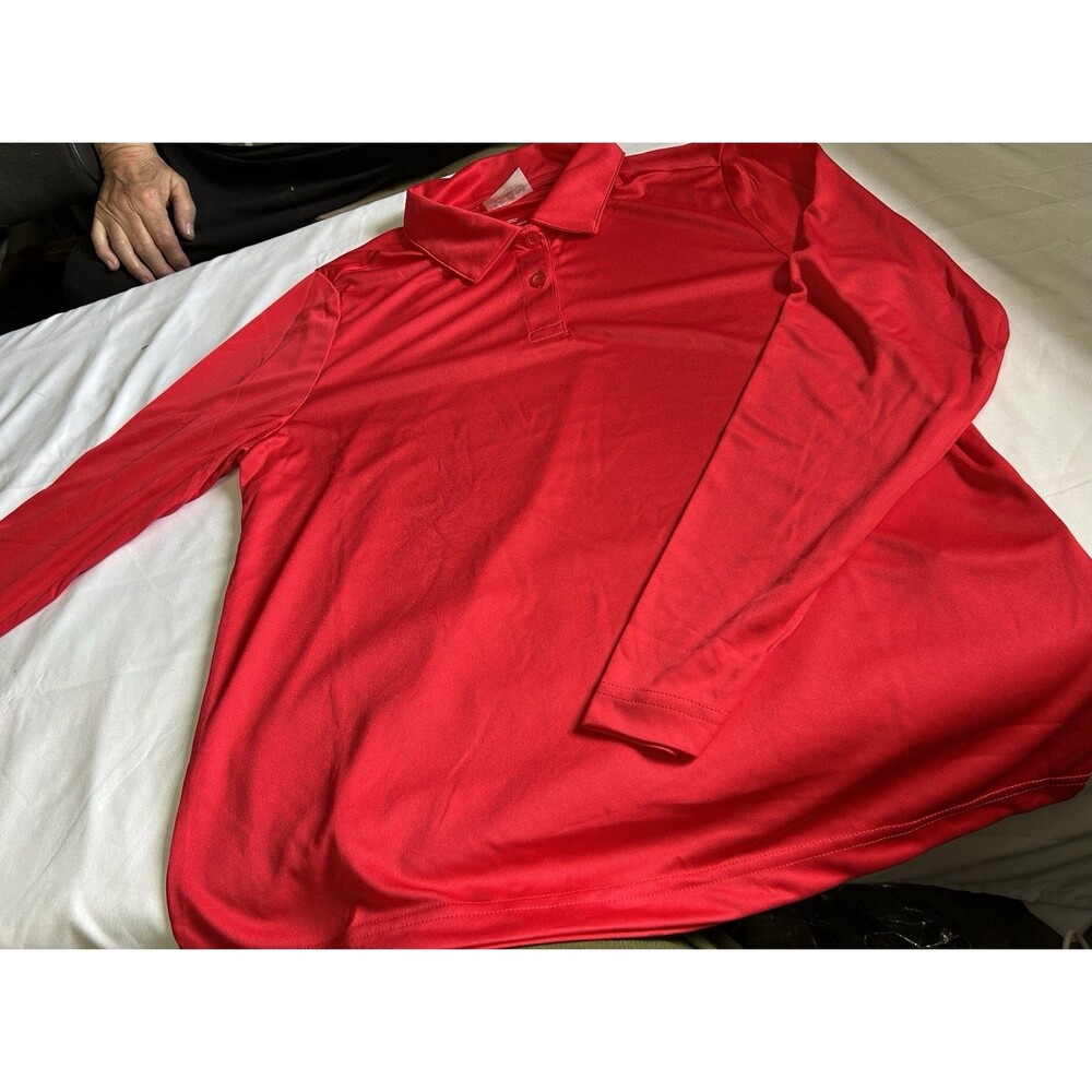 Team 365 Ladies Small Long Sleeve Polo 4 Piece